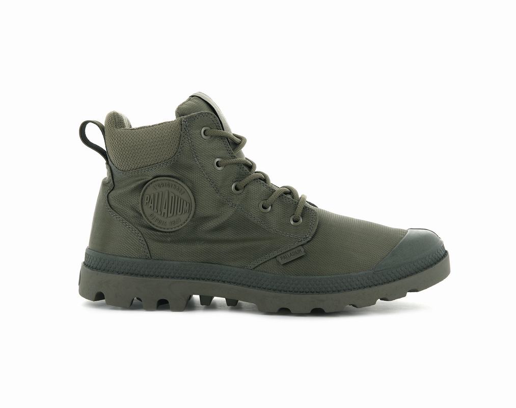 Palladium Pampa Cuff Recycle Wp+ Muške Vodootporna Čizme Zelene ||GQ3149827||